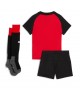 Günstige Stade Rennais Heimtrikotsatz Kinder 2025-26 Kurzarm (+ Kurze Hosen)